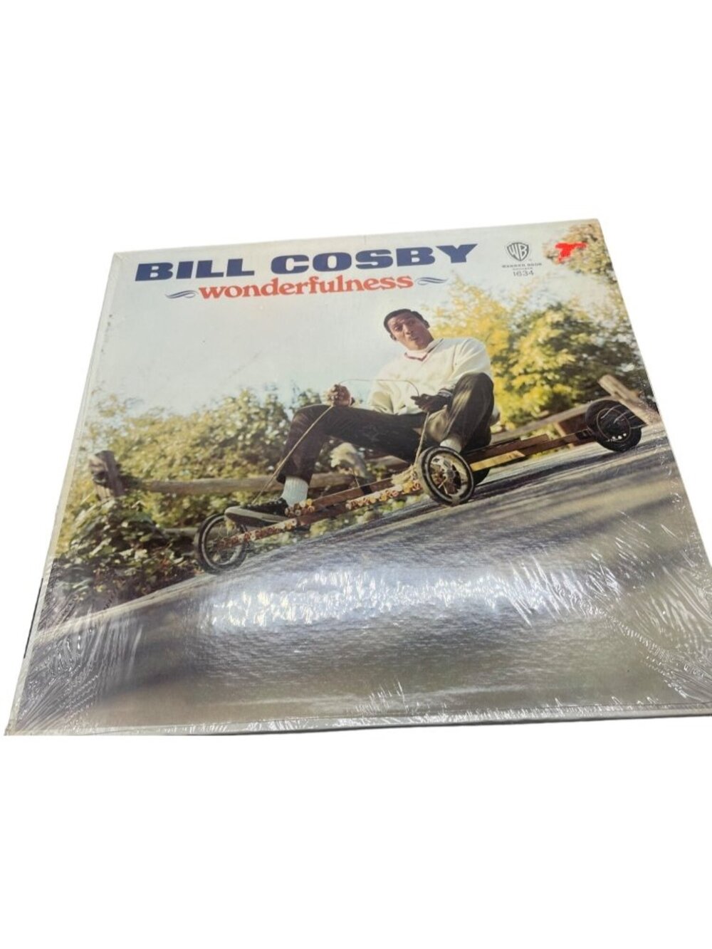 bill Cosby wonderfulness vinyl record English WB comedy lp READ